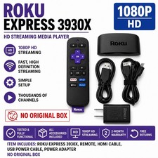 Roku Express 3930X HD 1080P Streaming Media P...