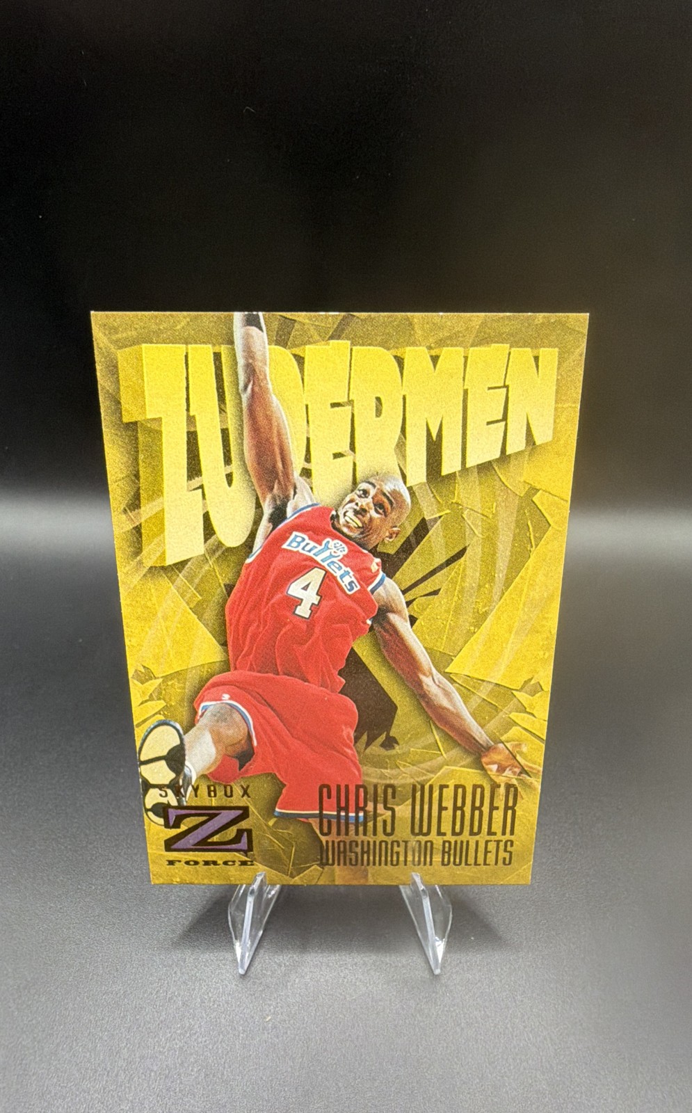1996-97 Skybox Z Force - Chris Webber #198