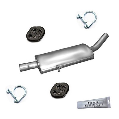 Auspuff Mittelschalldämpfer Mercedes Benz A -Klasse  W169 2.0 CDi  + Anbausatz