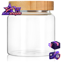 VorratsgläSer Transparent Mit Deckel Klein 3Er Set Aufbewahrung KüChe 0,48 L