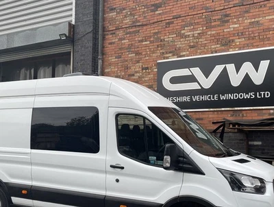 Ford Transit MK8 (2014+) Pair Front Fixed Window Privacy - Image 1 of 4