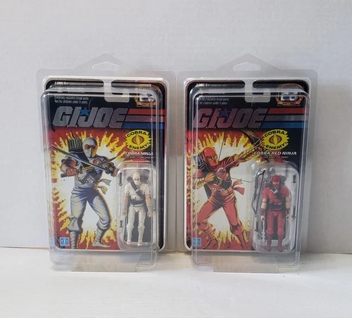 Storm Shadow/Red Ninja Foil Card w/Case 2007 Hasbro G.I.Joe 25th Anniversary New