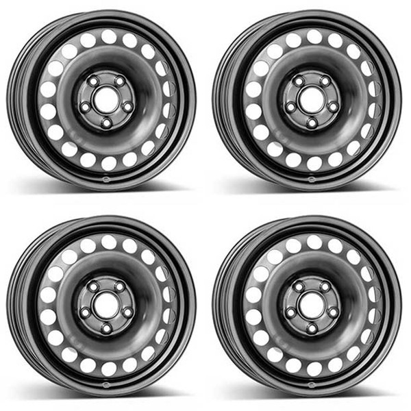 4 Alcar Stahlfelgen 6.5Jx16 Zoll ET48 5X112 FüR Volkswagen Touran 4Er Satz-image
