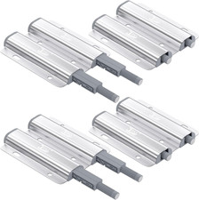 Push Catch Metal Heavy Duty 4 Pack Double Push to Open Door Latch Touch Latches