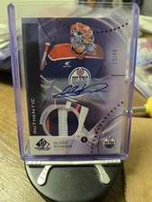 2025-26 Upper Deck Sp Game Used - Authentic Rookies Olivier Rodrigue 25/49