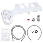 Bidet Toilet Attachment Hot Cold Fresh Water Non Electric Self Cleaning Nozzle