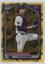 2024 Bowman Chrome Draft Sapphire Yellow /75 Jacob Cozart #BDC-30 1k9t