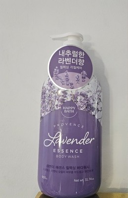 HAPPY BATH PROVENCE LAVENDER ESSENCE BODY WASH 31.74 OZ MADE IN KOREA