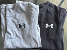 A Lot 2 Boy's Under Armour Shirts, Size 6