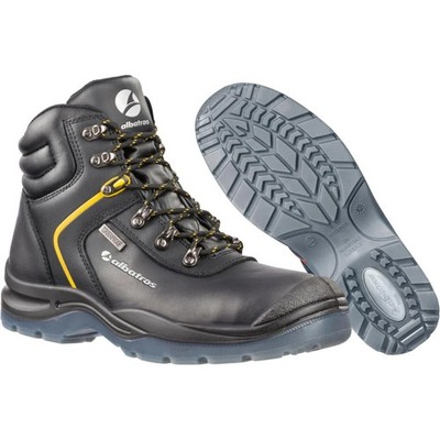Albatros  Sicherheitsstiefel Gravity CTX MID S3 WR SRC 631120 schwarz/gelb, 45