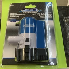 Shoreline Marine 800 GPH Automatic Bilge Pump with Automatic Float Switch