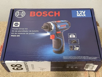 Bosch HDS181A-02-RT 18V Lithium-Ion 1/2 in. Cordless Hammer Drill Driver Kit