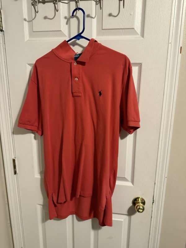 Polo By Ralph Lauren Men’s Short Sleeve Polo Pony Red X-Large 