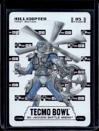2026 Battle Arena Tecmo Bowl Hillicopter 1st Sore Thumb Battlefoil #ST665