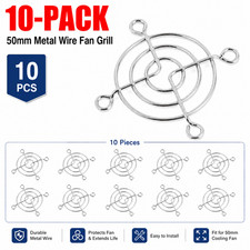 Metal Wire Fan Guard Protect Grill for 50mm Fan 10-Pack
