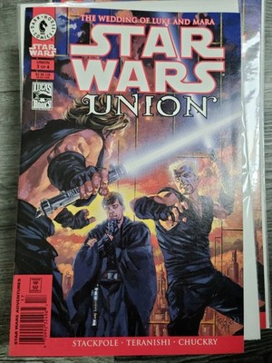 Star Wars Union # 3 the Marriage of Luke & Mara 1999 Comic Book
