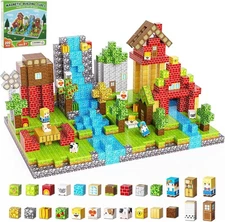 200PCS Magnetic Building Blocks Set, STEM Toys for Kids 3+, Forest Grassland Set