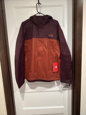 THE NORTH FACE Men's Venture 2 Hooded Full Zip Waterproof Outdoor Jacket Size M