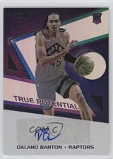 2021-22 Panini Recon True Potential Signatures Dalano Banton #TPS-DLB Auto 03j5