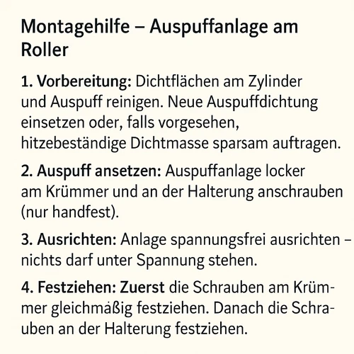 Aprilia SR 50 Street LC (Piaggio-Motor) Tecnigas Tuning Auspuff Sportauspuff - Bild 2 von 2