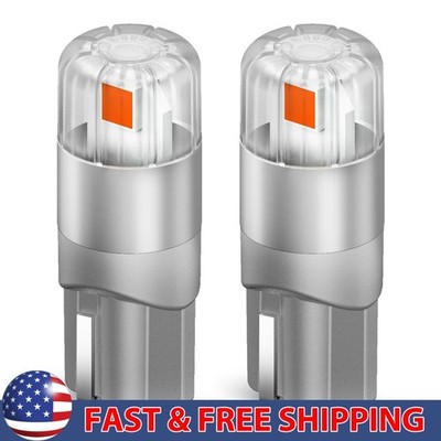 AUXITO Pure Red T10 194 192 168 LED Parking Light Bulbs Super Bright Error Free