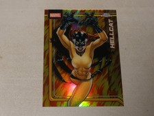 2026 Topps Chrome Marvel Human Torch Refractor #123 Hellcat 19/39