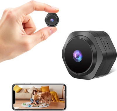 Mini Camara Pequeña Spy De Seguridad Espia Vigilancia Para Casa y Coche 1080P HD