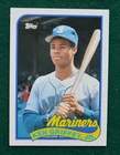 Ken Griffey Jr. rookie card   1989 Topps Traded Seattle Mariners HOF RC