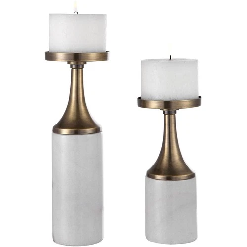 Uttermost 17546 Castiel 13 X 5 inch Candleholders, Set of 2 - Picture 1 of 3