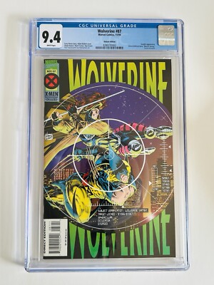 WOLVERINE #87 DELUXE EDITION ADAM KUBERT COVER CGC 9.4 MARVEL GAMBIT SURVEY