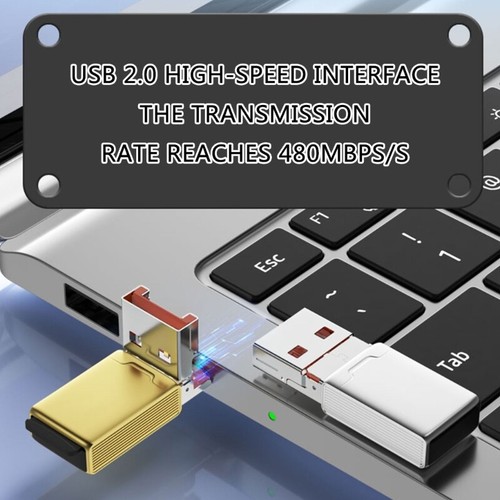 Type C USB MicroSDs Card Reader Zinc Alloy OTG Adapter for Tablets Phones - Zdjęcie 2 z 11