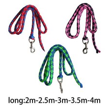 Lead rope for horses, braided halter rope for leading training horses, dogs or