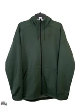 NIKE PRO THERMA SPHERE FULL ZIP HOODIE [CU7358 337] GREEN TRAINING SZ L