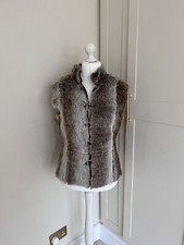 New Vintage Y2k 90’s Monsoom Shaggy Afghan Jacket Gilet Size 18 Penny Lane Vegan