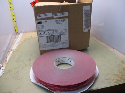 Roll of 3M Grey GPH-110GF VHB Tape 1 in x 36 yd 25mm x 32.9m [9-L]