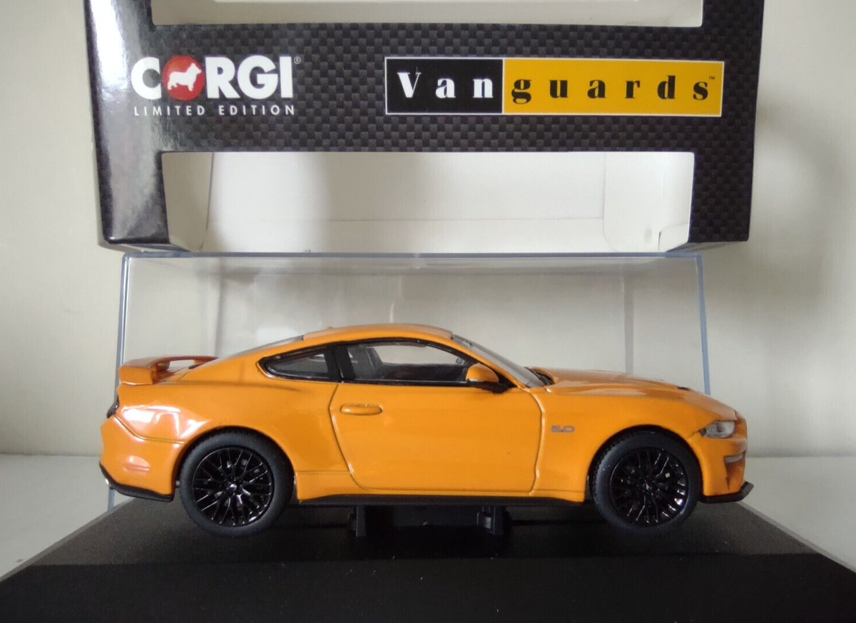 FORD MUSTANG MKVI FASTBACK 5.0 V8 GT ORANGE FURY 2019 VANGUARDS VA15502 1:43 RHD