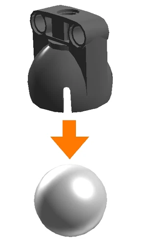Lego mindstorms ball caster 2025