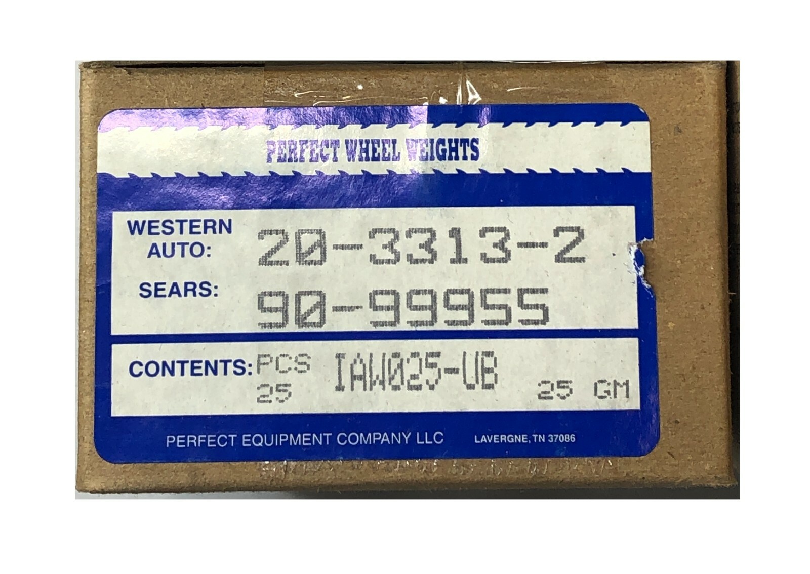 NEW Perfect Equipment Wheel Weights IAW Series, Assorted Weights (75