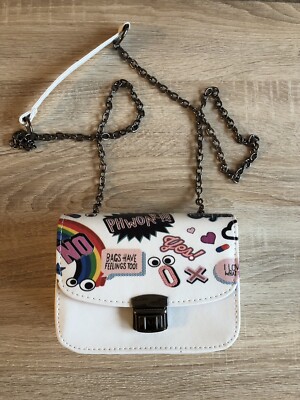 *** Handtasche neu und unbenutzt weiß Jayz Damen Clutch ***