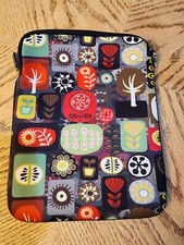 Mygift Ipad or tablet Neoprene Cover Case with Zipper Very Colorful Good Conditi