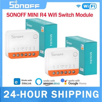 SONOFF MINI R4 Wifi Switch Module Wi-Fi 2 Way Switch Smart Home Module Wi-Fi Rel