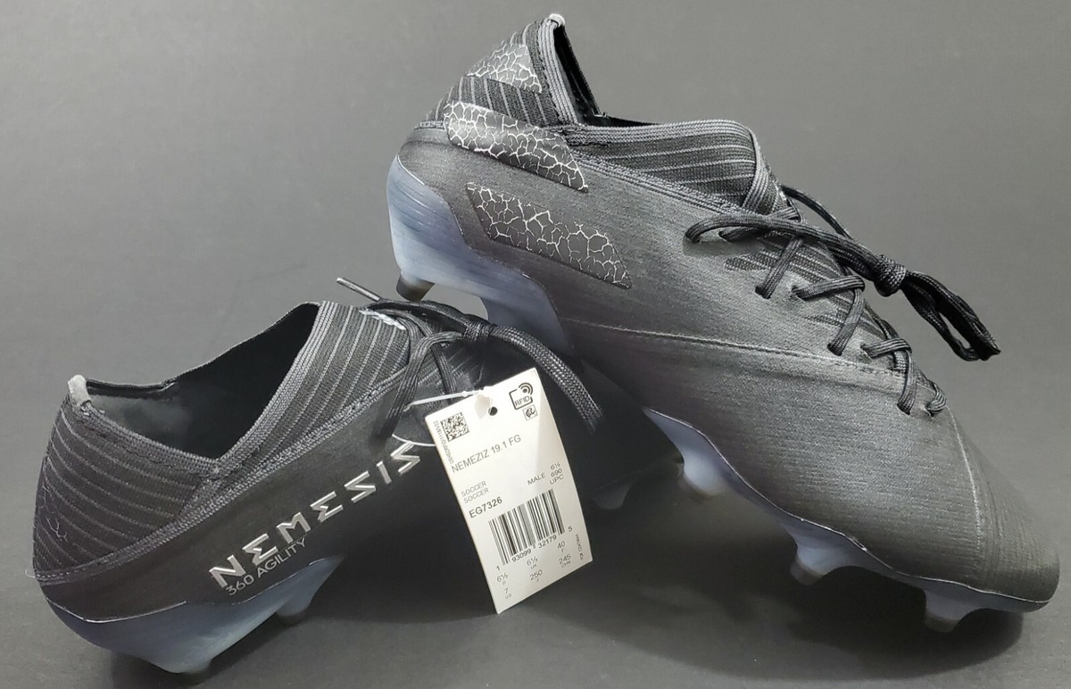 Adidas Nemeziz 19.1 FG, Core Black/Dark Grey, Size 7 (EG7326 Adidas Nemeziz 19.1 FG, Core Black/Dark Grey, Size 7 (EG7326