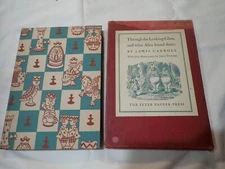Through The Looking Glass Lewis Carroll Peter Pauper Press HC Book Slipcover Ed