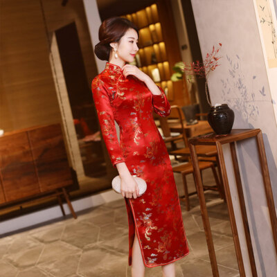 red qipao wedding dress 2026 Chinese Wedding Qipao | Wedding Cheongsam