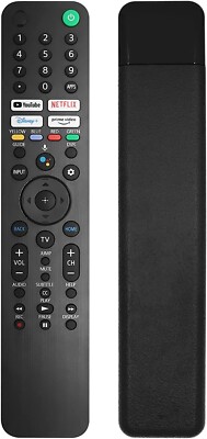 New RMF-TX520U Remote Control With Voice For Sony 4K Smart TV KD 43X80J KD50X80J