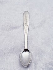Vintage Webster Sterling Silver Infant Spoon with "C" Monogram on Handle 10278