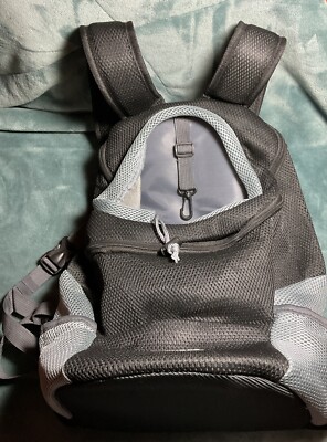 Pet Backpack Front Pack Mesh Padded Cat Dog Puppy Carrier Bag Travel Bag NEW
