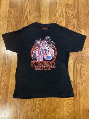 Stranger Things Graphic T-shirt Netflix Size: Large | eBay