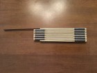 Lufkin X 46 R Folding extension 72 inch Rule. Red end. Brass extend measure