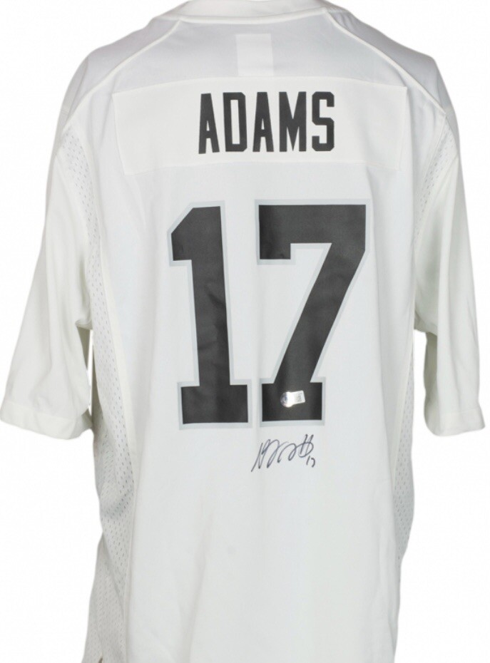 Davante Adams Autographed Signed Las Vegas Raiders AUTHENTIC NIKE JERSEY BECKETT BAS 